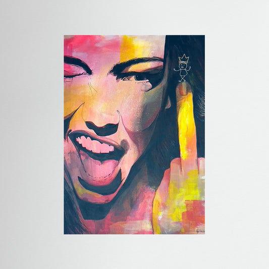 Poster Print: "F*** You"