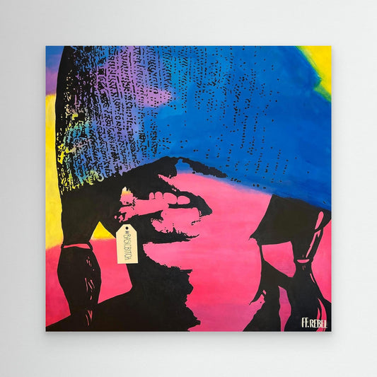 Canvas Print: "Basic Bitch"