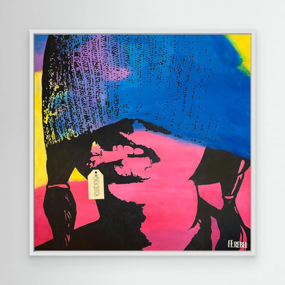 Canvas Print: "Basic Bitch"