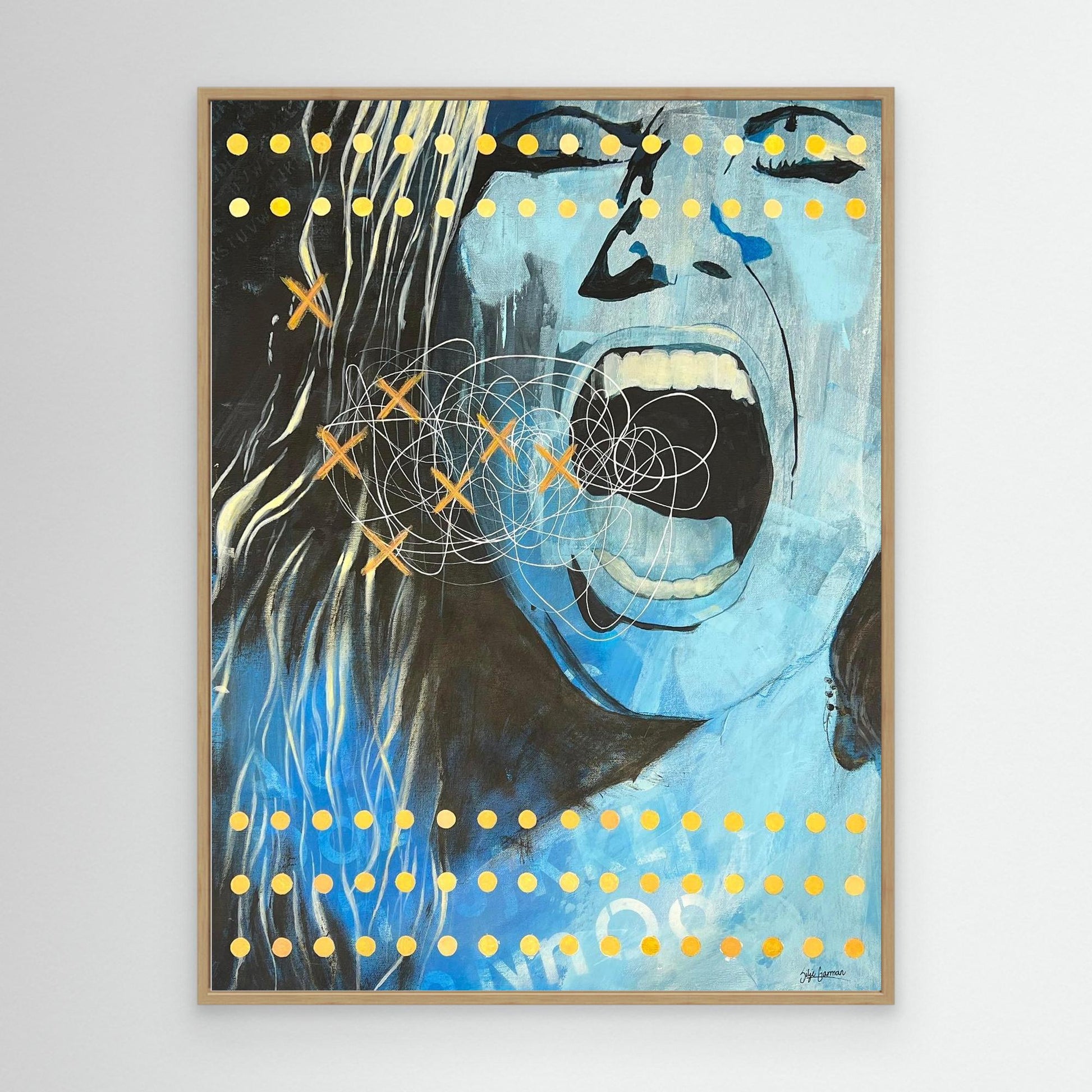 Canvas Print: "Get it out"