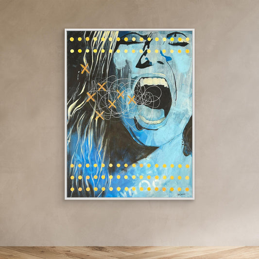 Canvas Print: "Get it out"