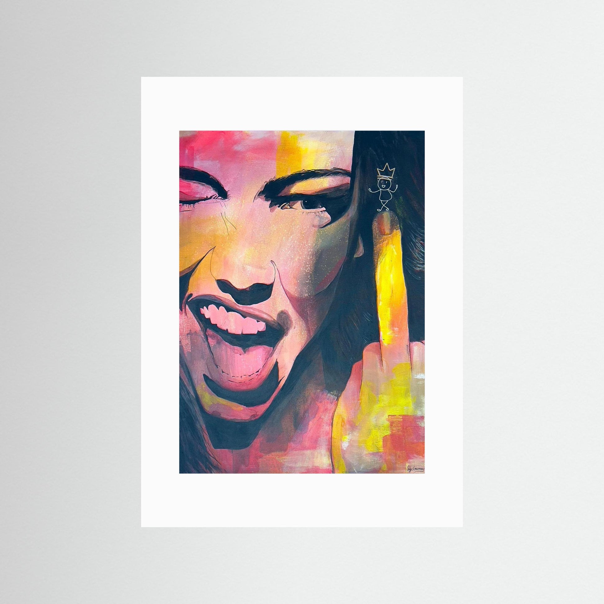 Poster Print: "F*** You"