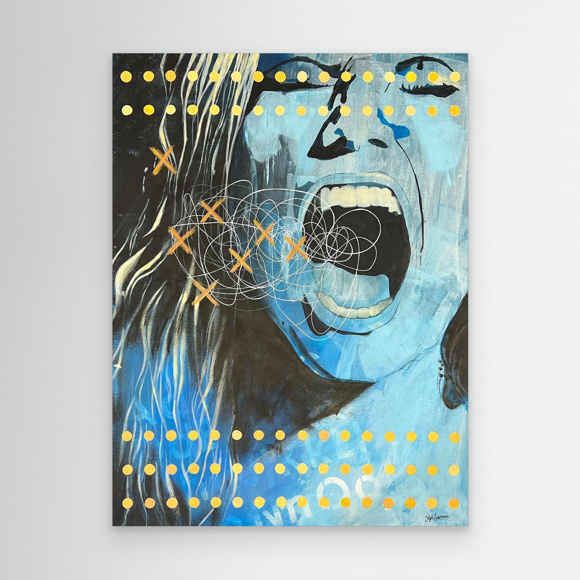 Canvas Print: "Get it out"