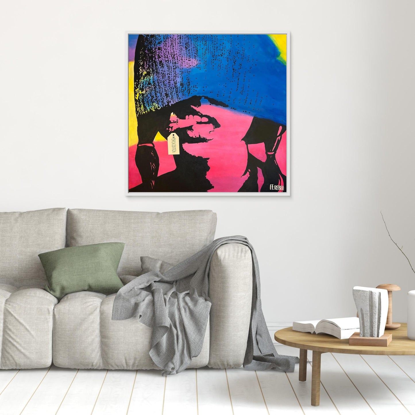 Canvas Print: "Basic Bitch"